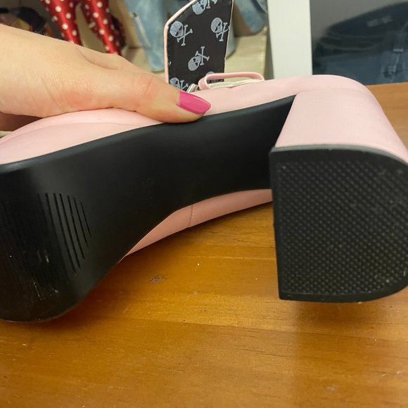 Pink Dolls Kill Platform heels - Picture 3 of 4